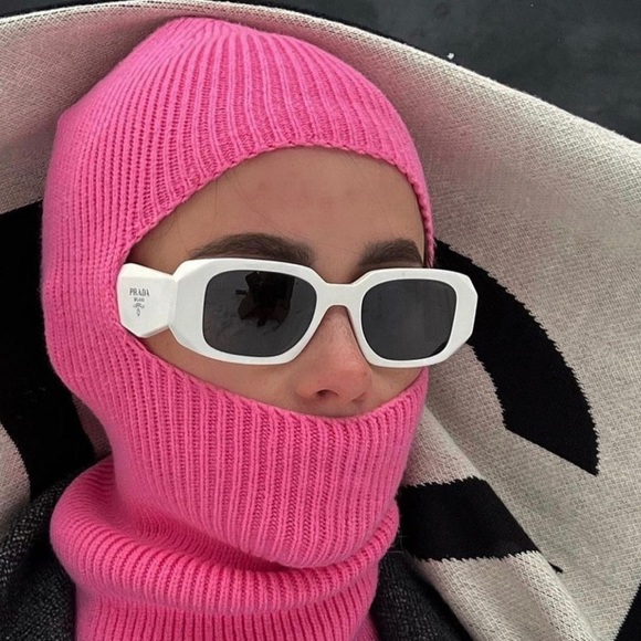Prada Accessories - NEW PRADA PR17WS 1425S0 WOMEN’S SUNGLASSES PRADA SPR 17W WHITE PR 17WS